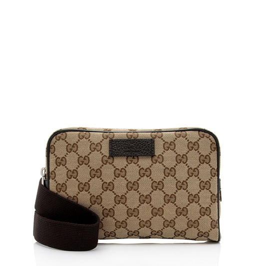 Gucci GG Canvas Belt Bag (SHF-Rfg0lA)