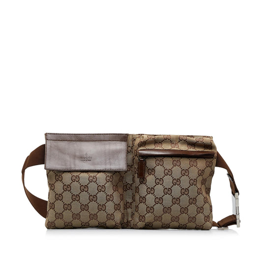 Gucci GG Canvas Belt Bag (SHG-qT6KSY)