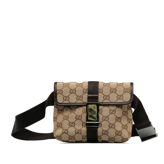 Gucci GG Canvas Belt Bag (SHG-3g0Ip3)
