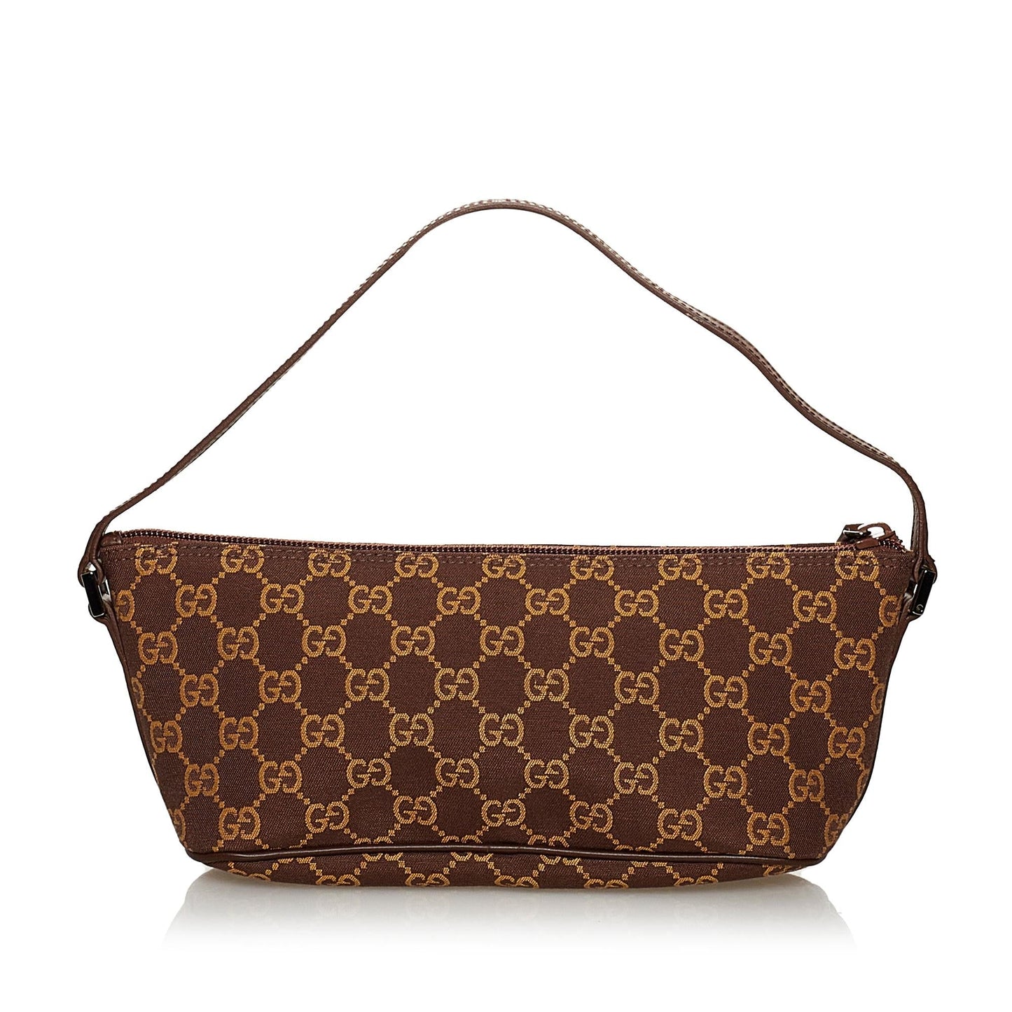 Gucci GG Canvas Boat Baguette (SHG-30770)