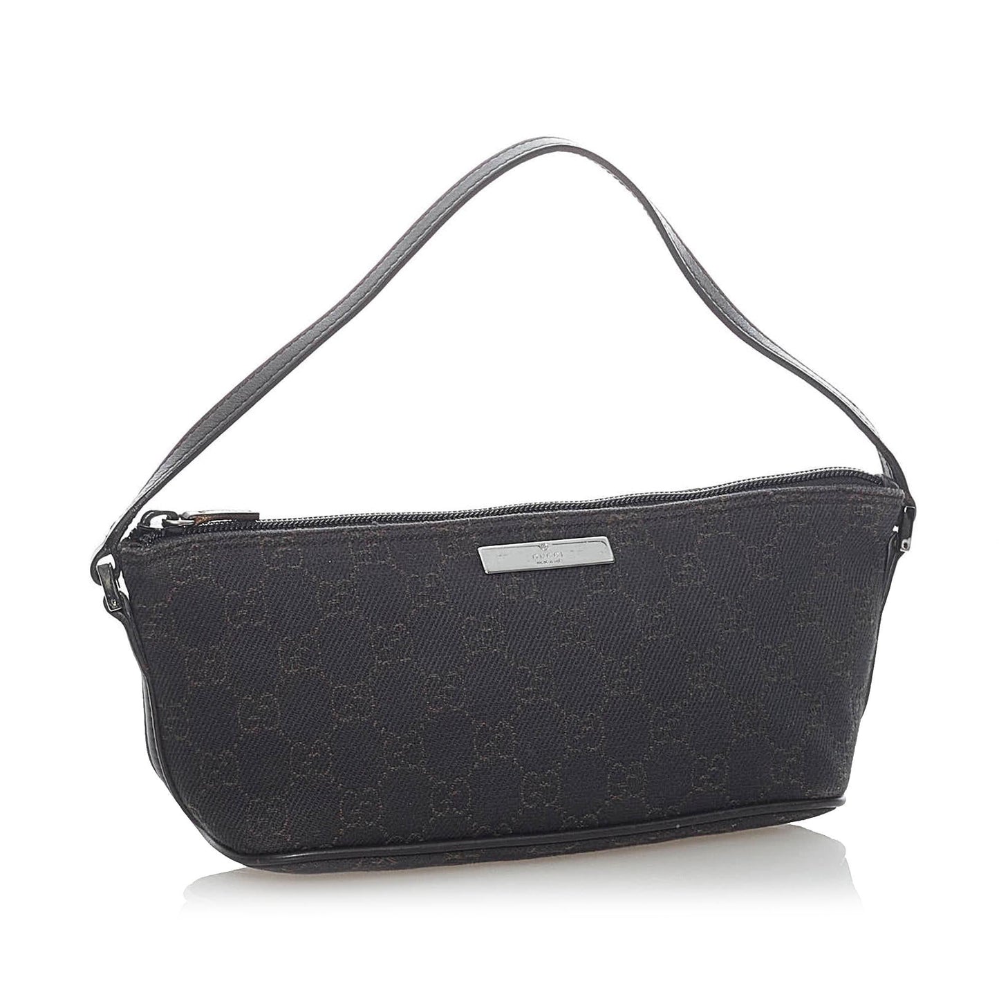 Gucci GG Canvas Boat Baguette (SHG-31599)