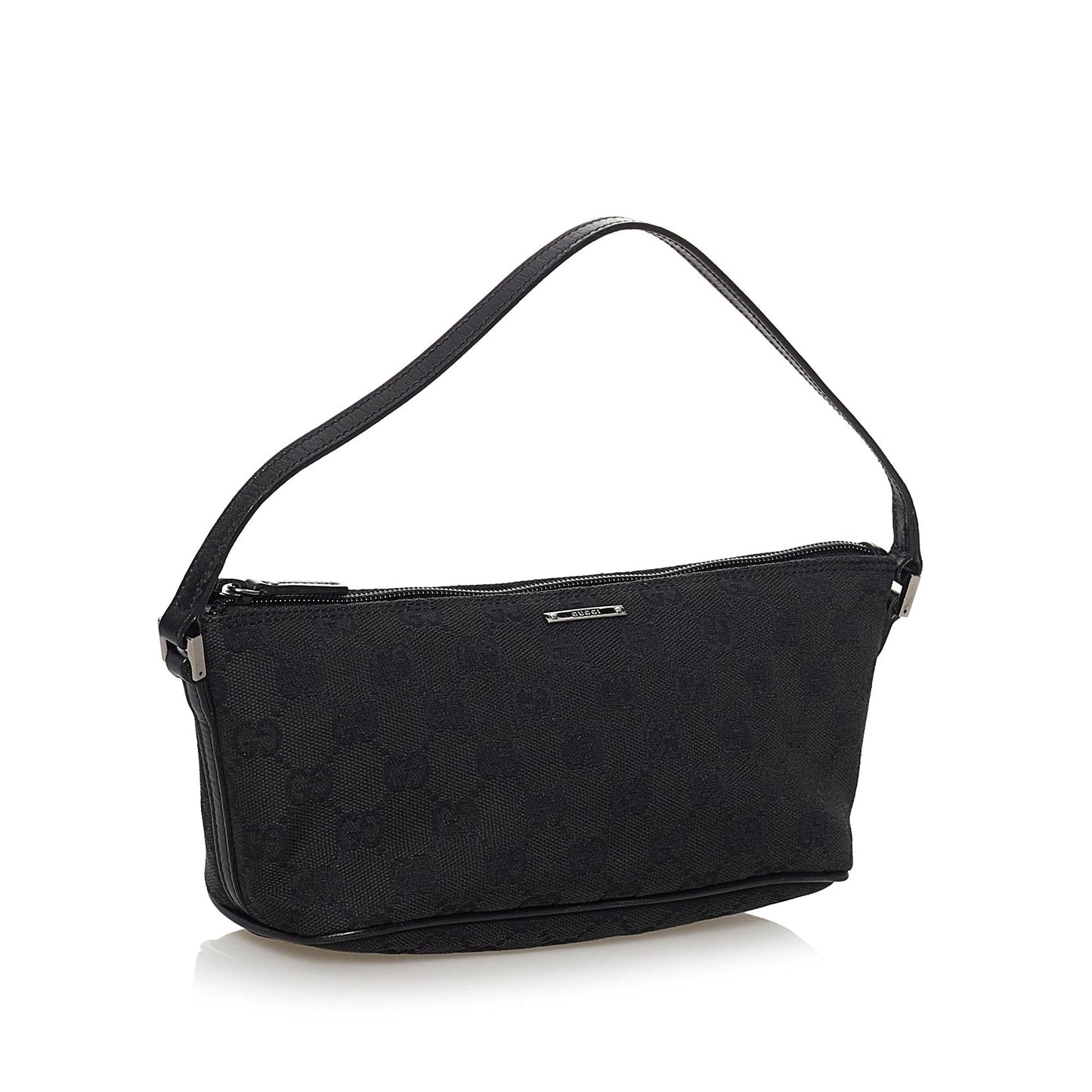 Gucci GG Canvas Boat Baguette (SHG-31770)