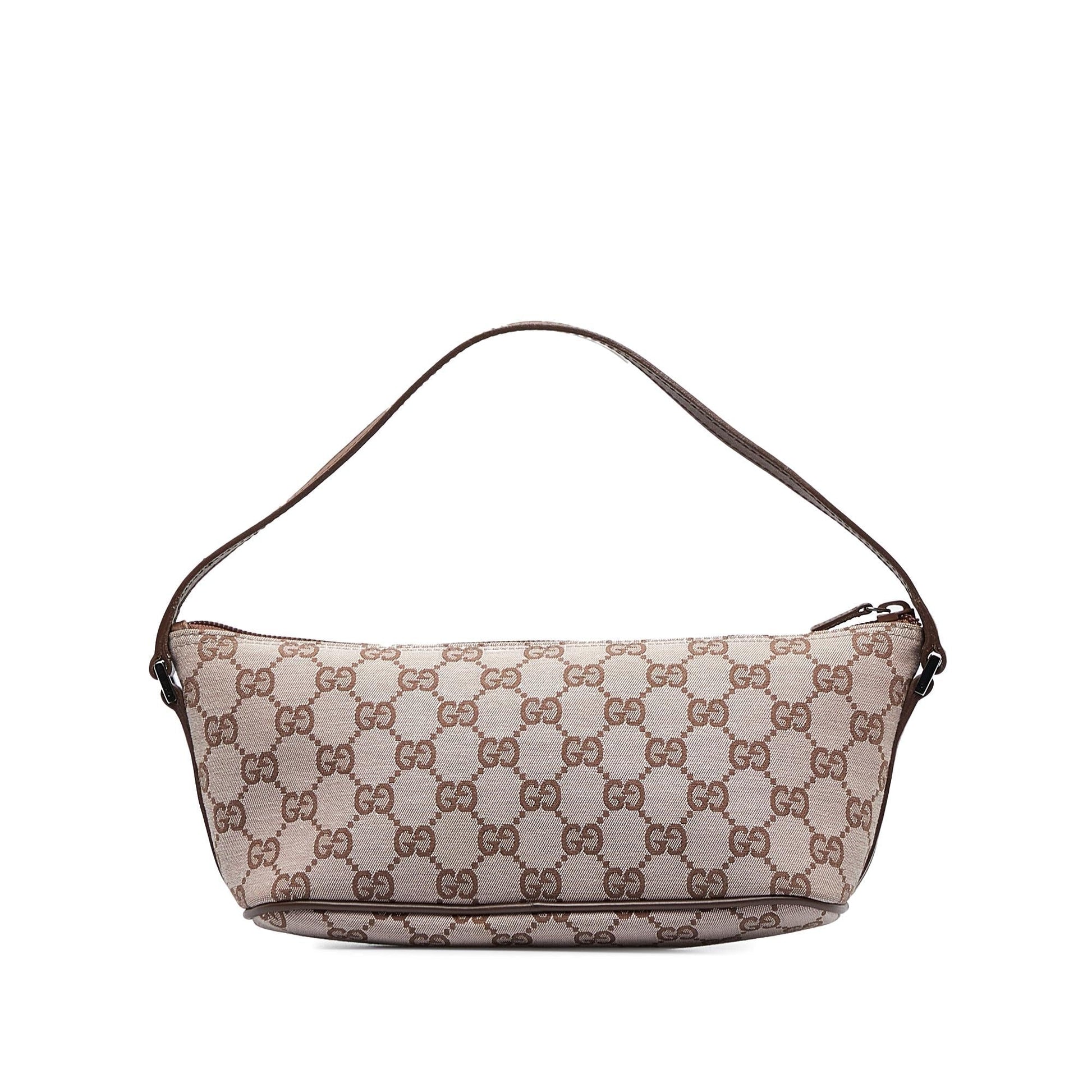 Gucci Monogram Canvas Crossbody