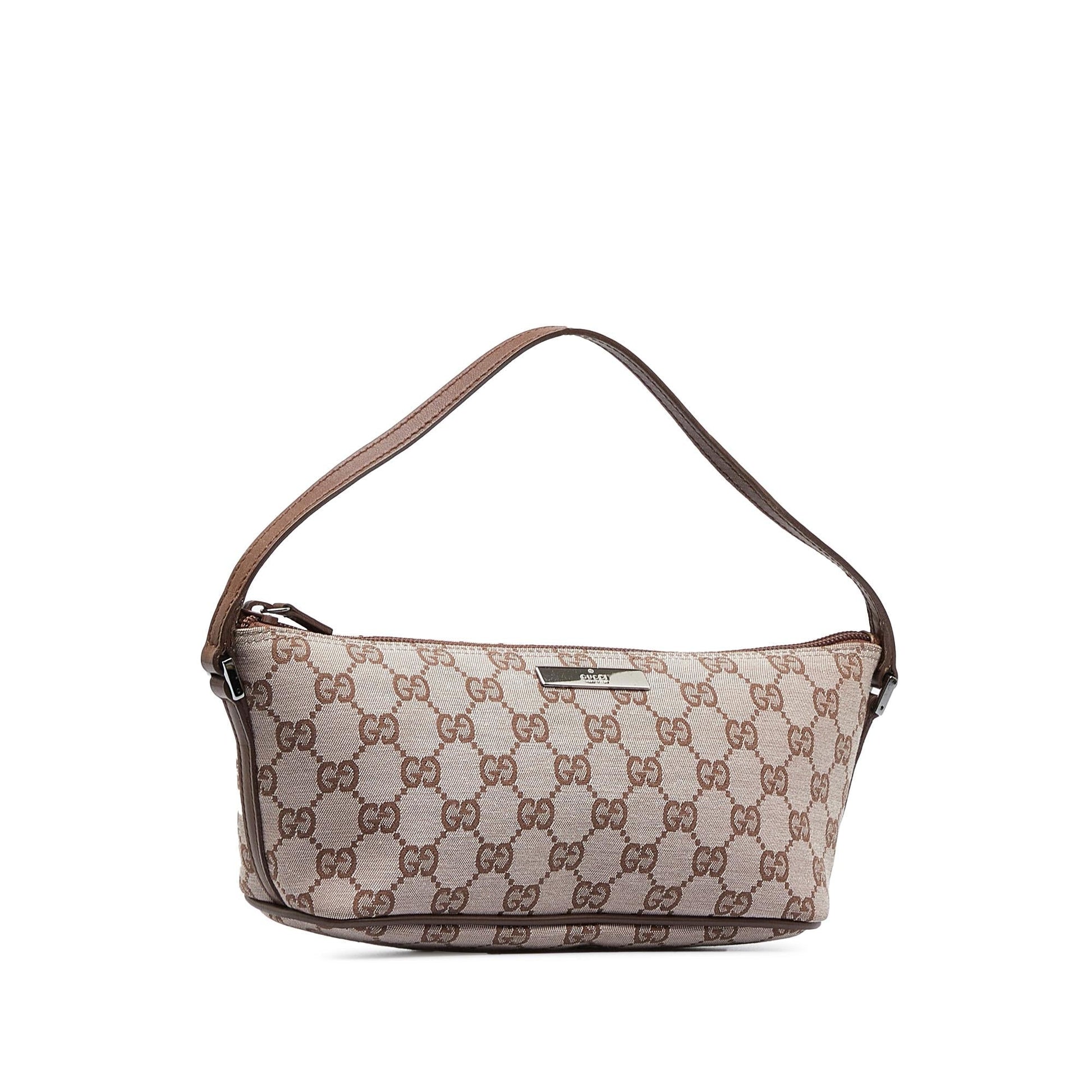 Gucci Monogram Canvas Crossbody