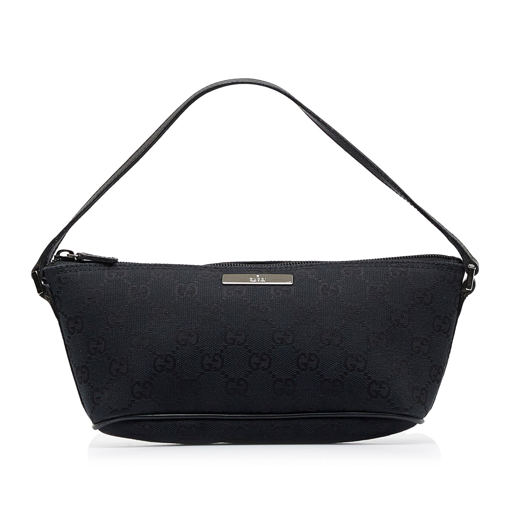 Gucci Monogram Canvas Crossbody