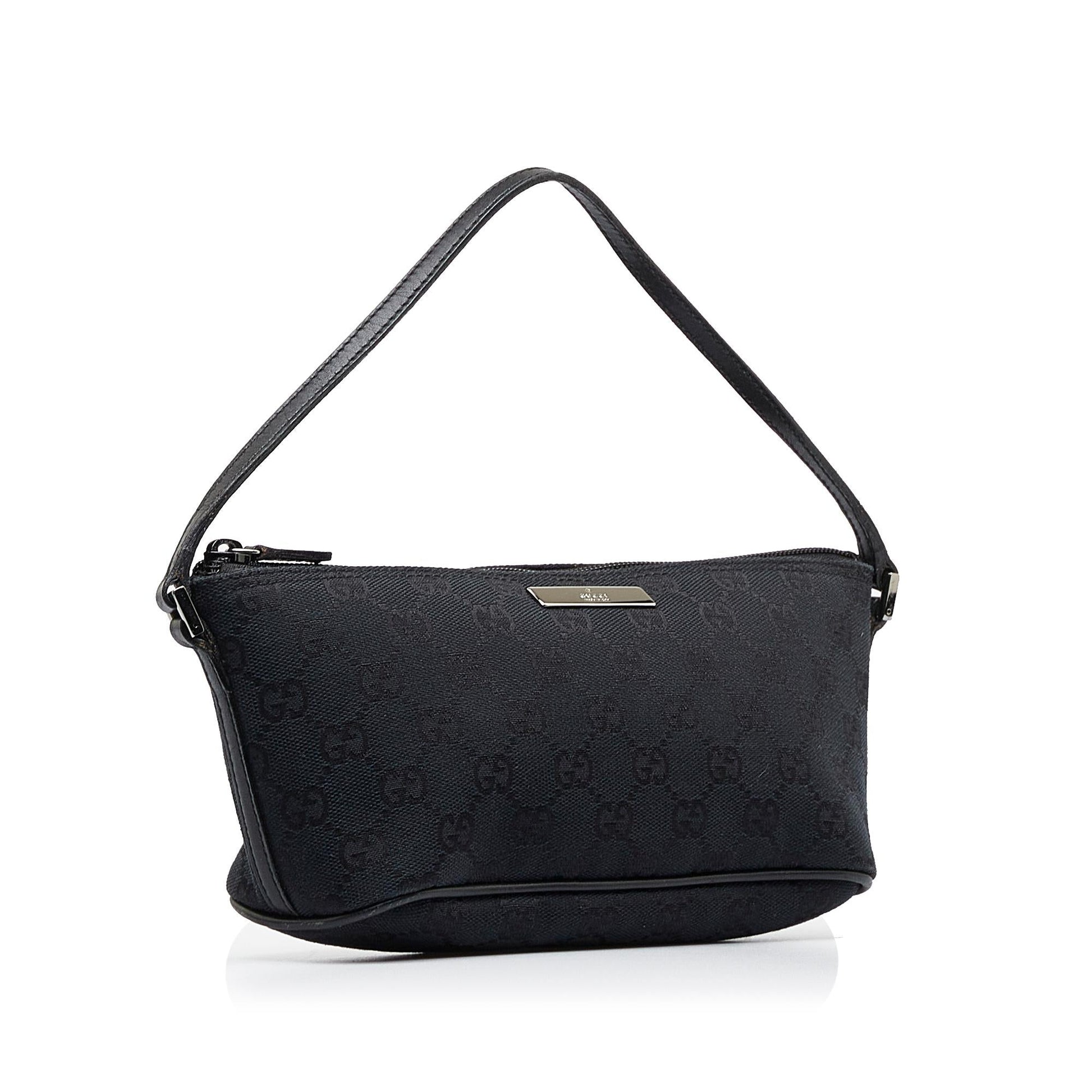 Gucci Monogram Canvas Crossbody