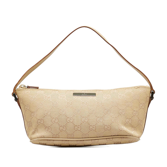 Gucci Pochette Canvas Shoulder Bag