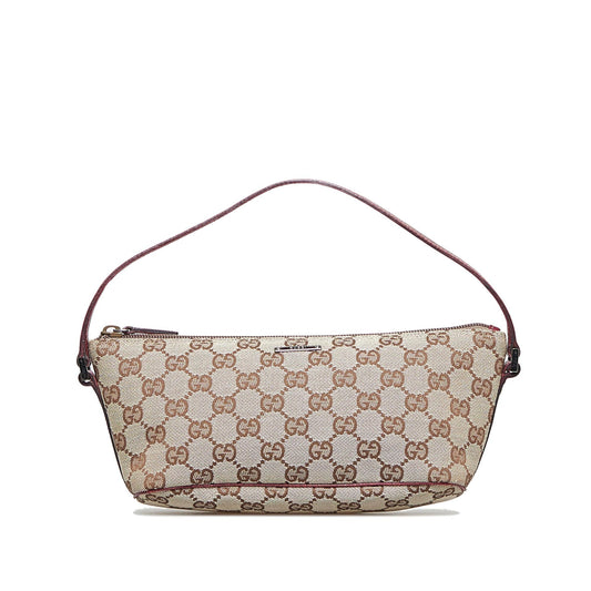 Gucci Pochette Canvas Shoulder Bag