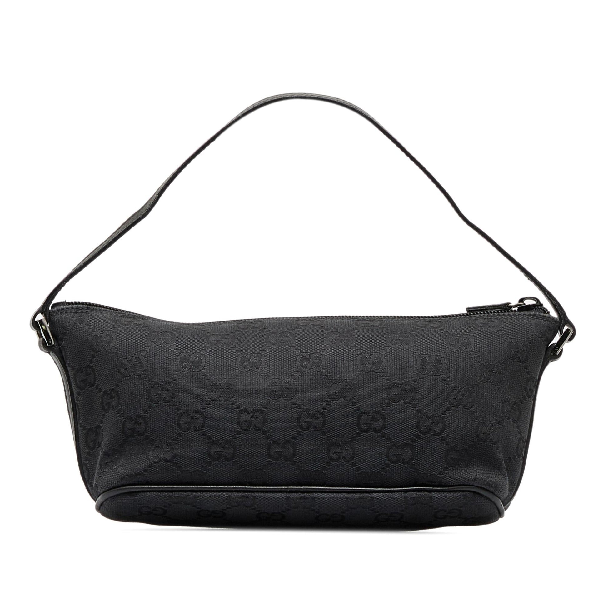 Gucci Pochette Canvas Shoulder Bag