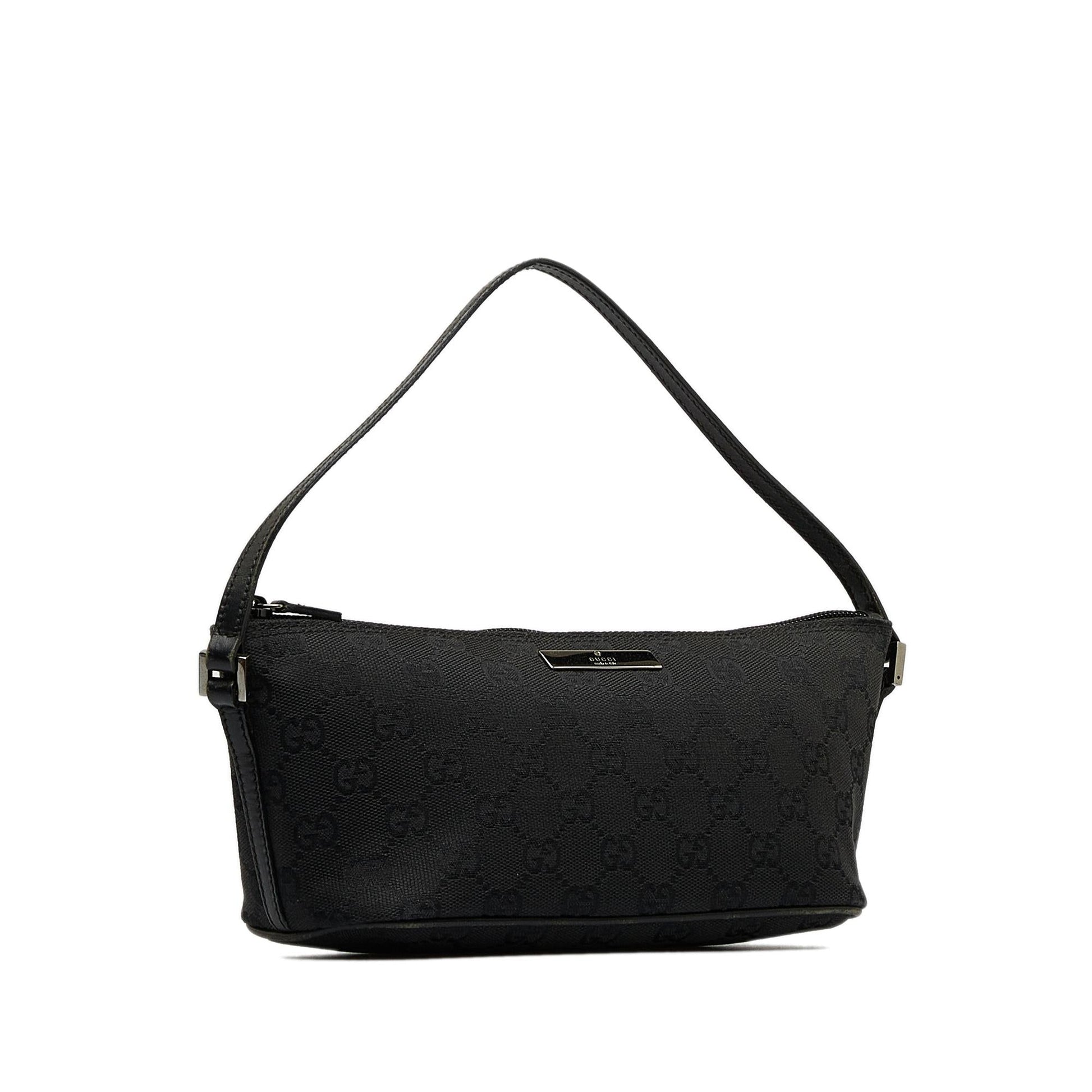 Gucci Pochette Canvas Shoulder Bag