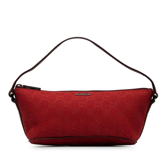 Gucci Pochette Canvas Handbag