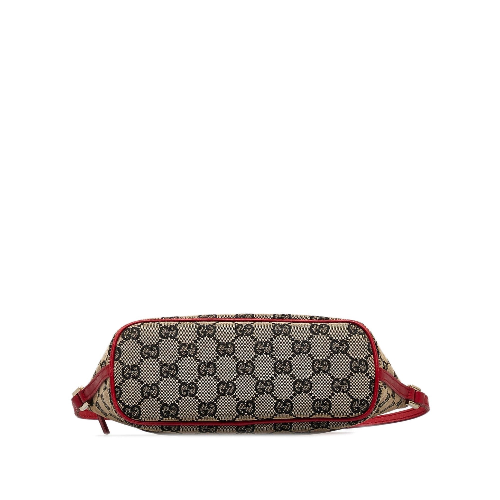 Gucci Pochette Canvas Shoulder Bag