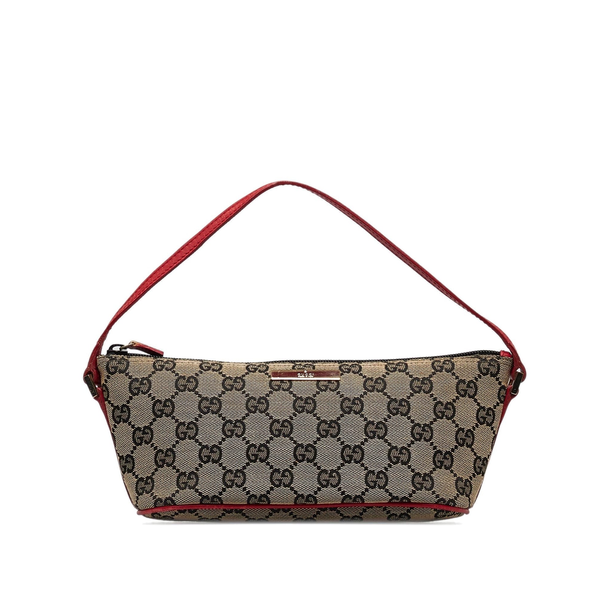 Gucci Pochette Canvas Shoulder Bag