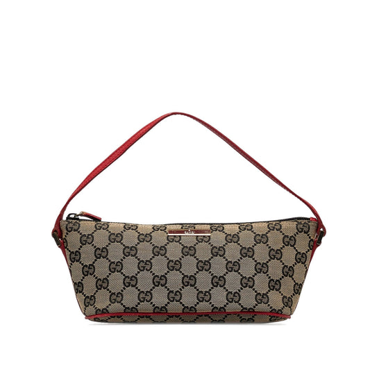 Gucci Pochette Canvas Shoulder Bag
