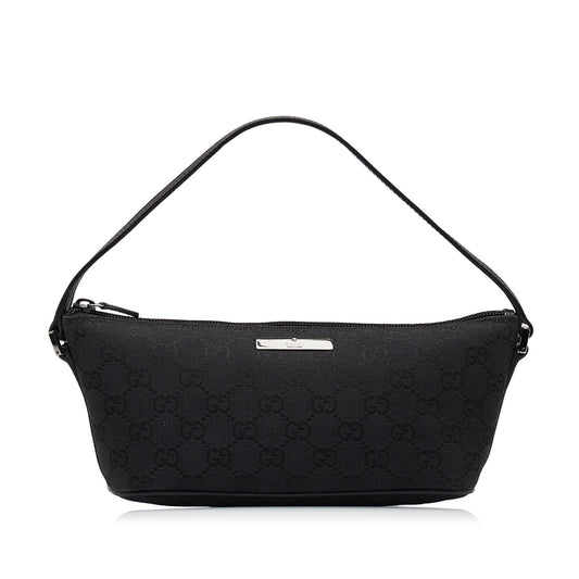Gucci Pochette Canvas Handbag