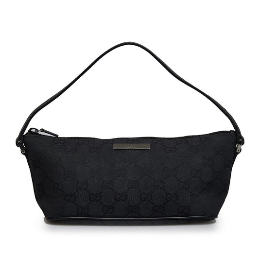 Gucci Pochette Canvas Handbag