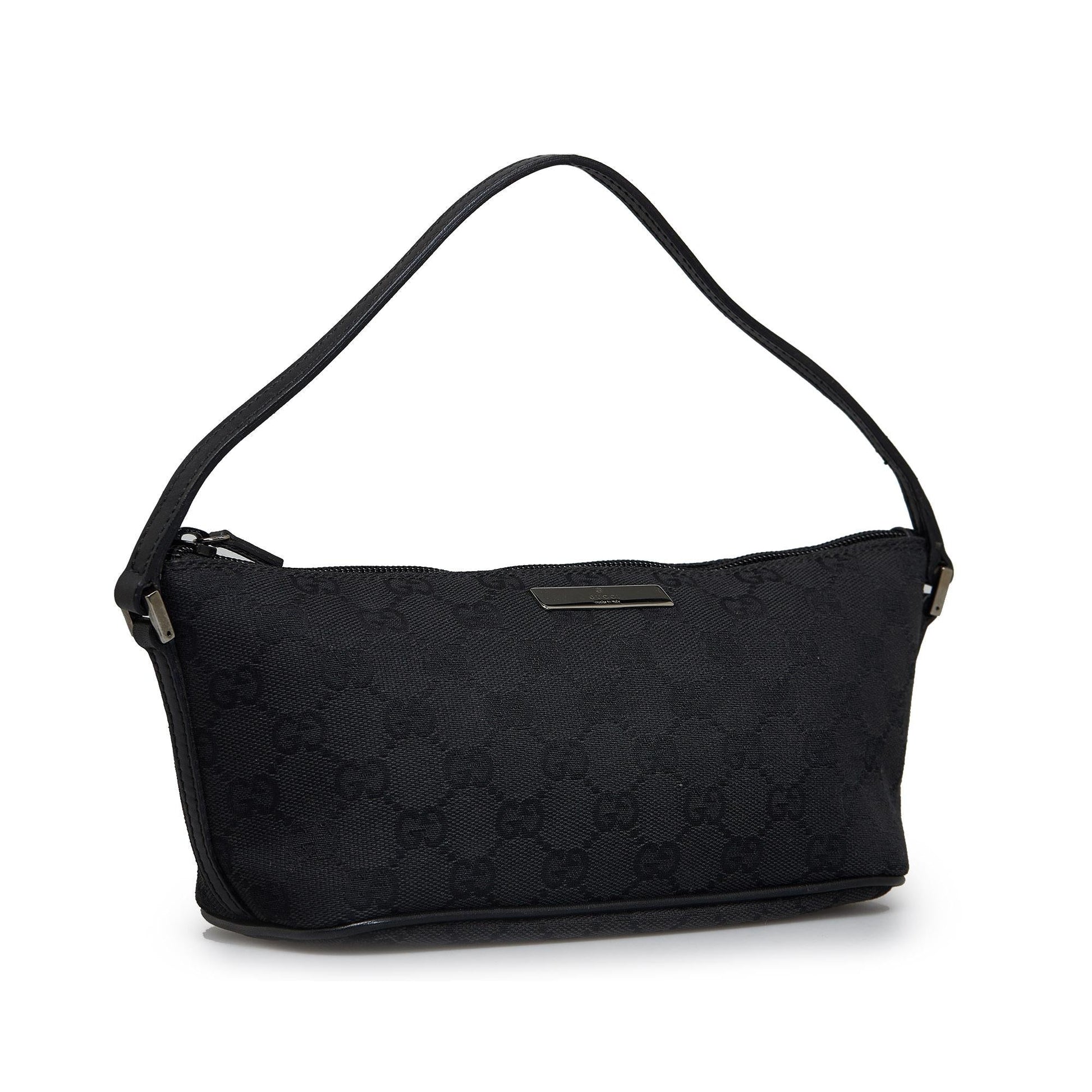 Gucci Pochette Canvas Handbag