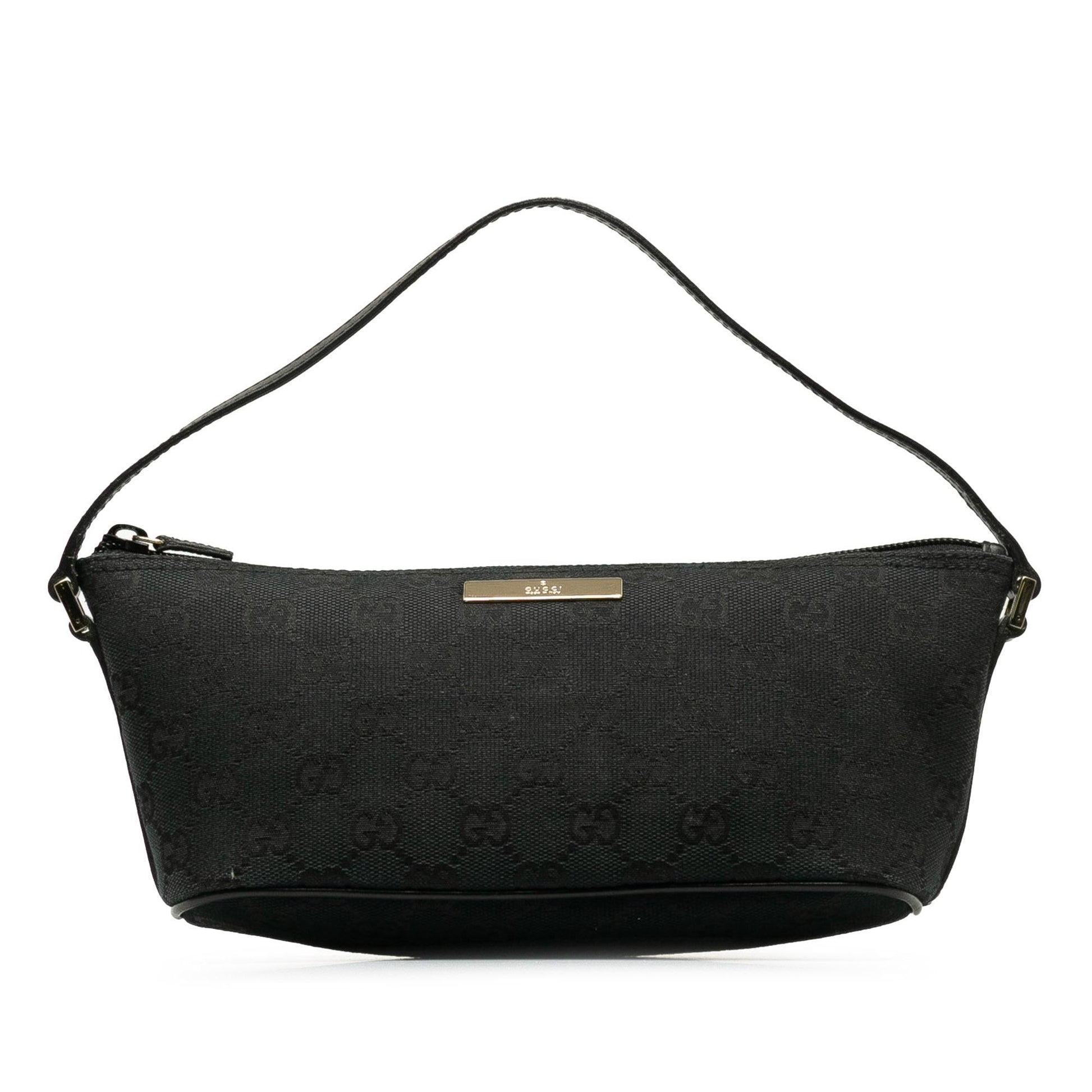 Gucci Pochette Canvas Shoulder Bag