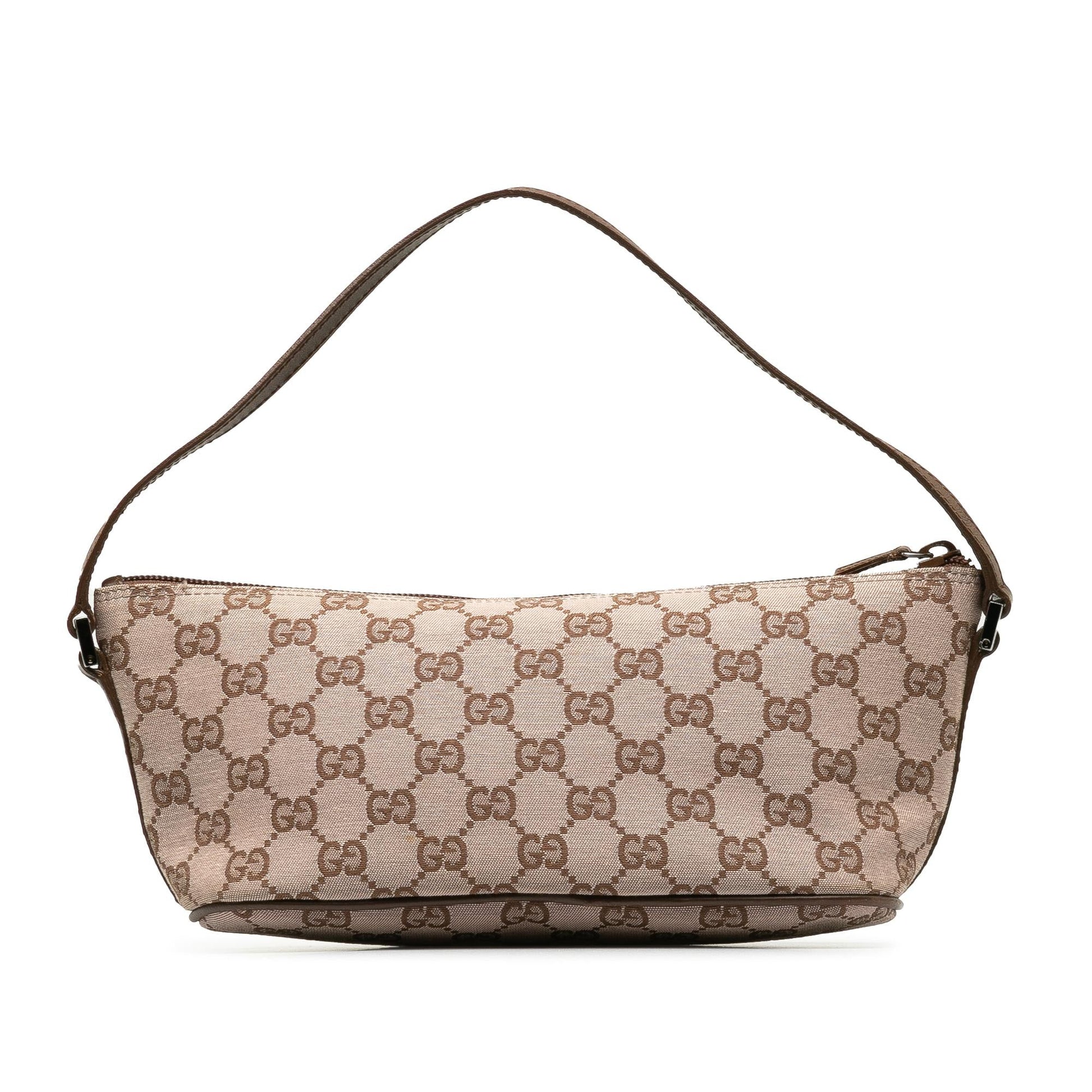 Gucci Pochette Canvas Shoulder Bag