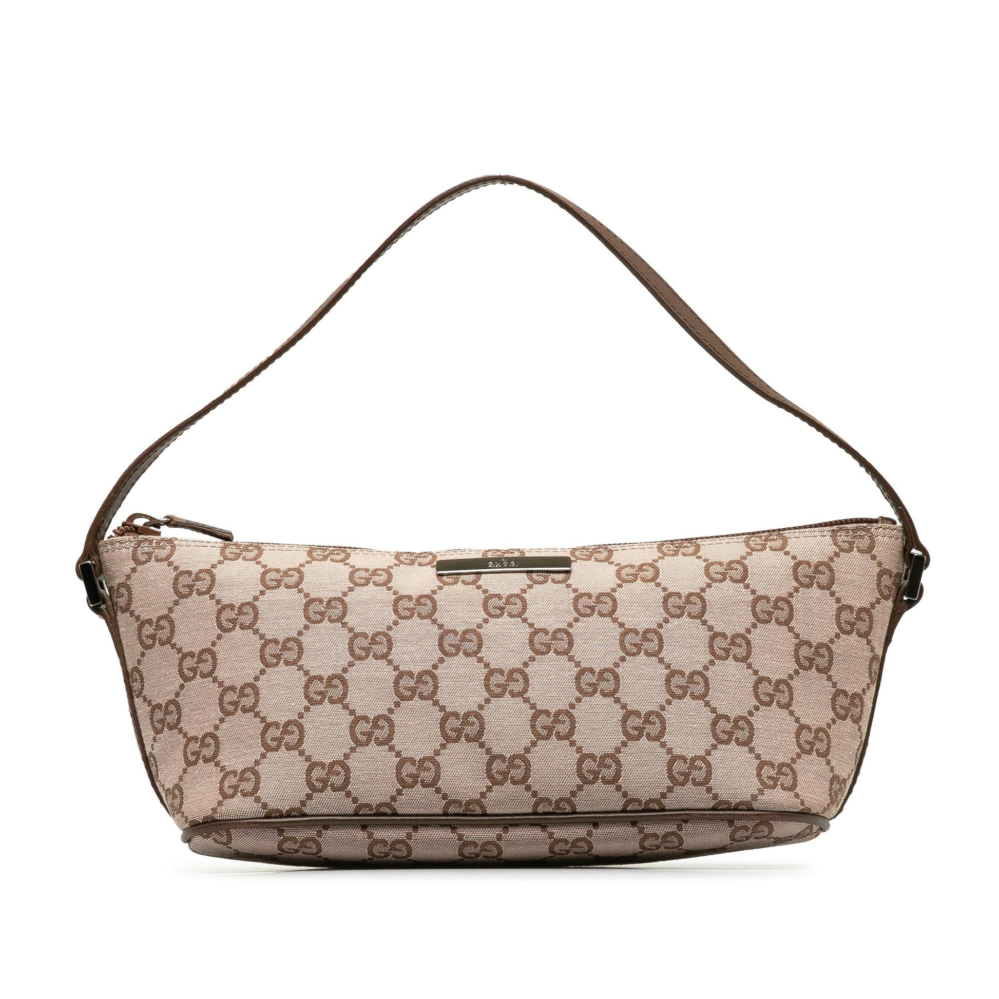 Gucci Pochette Canvas Shoulder Bag