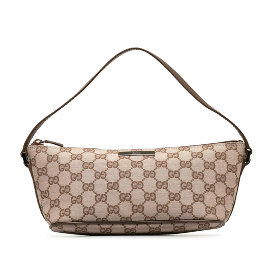 Gucci Pochette Canvas Shoulder Bag