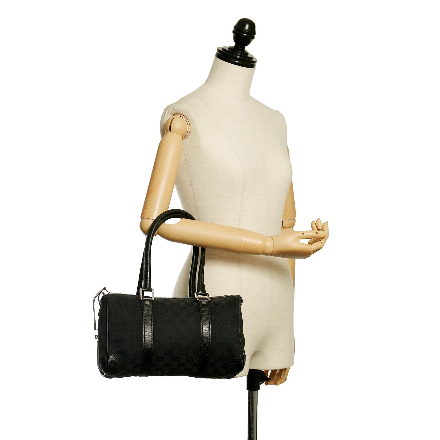Gucci GG Canvas Boston Bag (SHG-30518)