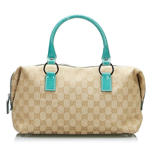Gucci GG Canvas Boston Bag (SHG-sMTQ2e)