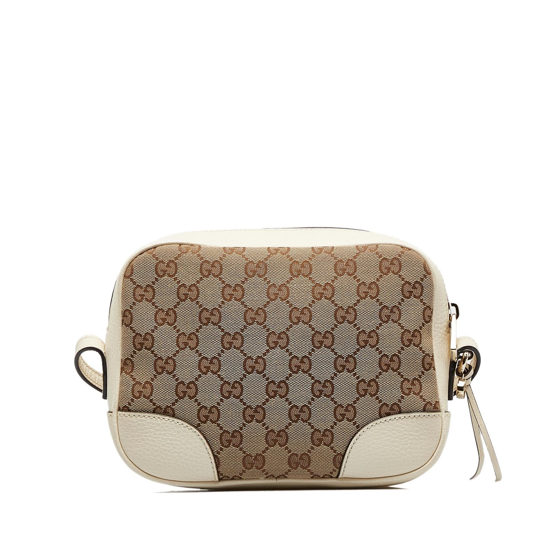 Gucci GG Canvas Bree Crossbody Bag (SHG-76hE2P)