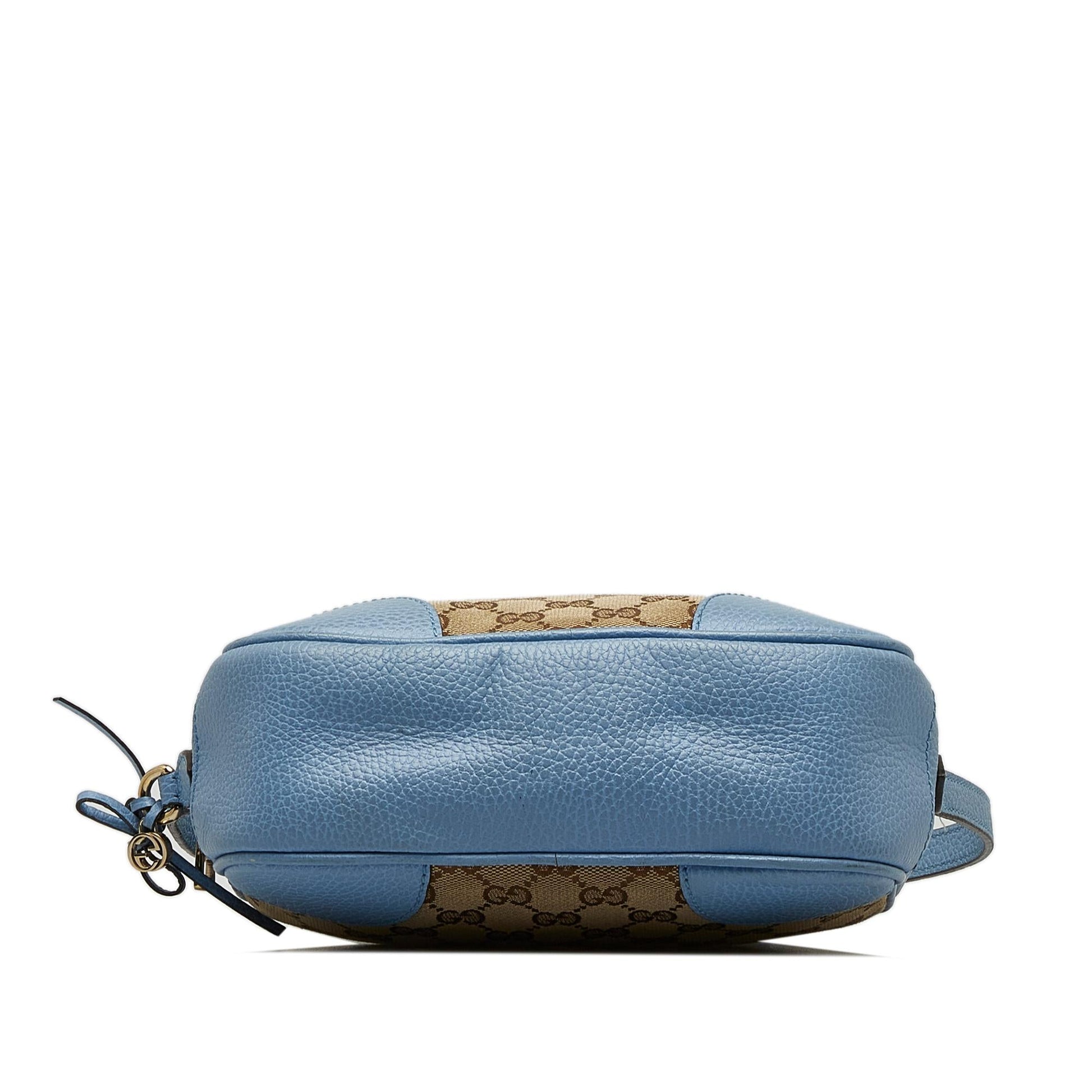 Gucci GG Canvas Bree Crossbody Bag (SHG-hyTvVP)
