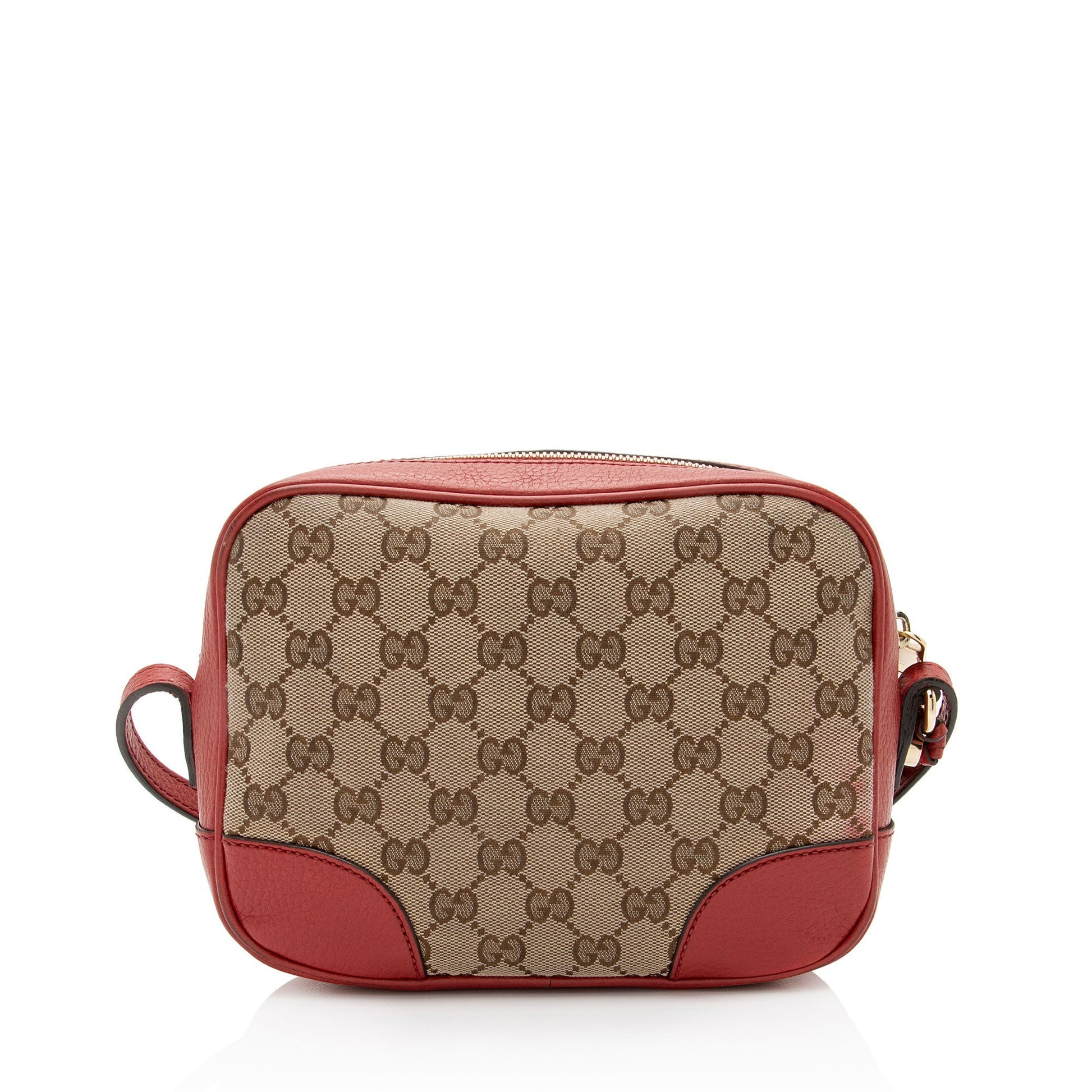 Gucci GG Canvas Bree Mini Messenger Bag (SHF-VNxIcN)