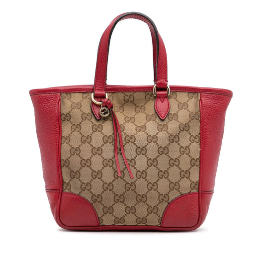 Gucci GG Canvas Bree Satchel (SHG-wYDmJu)