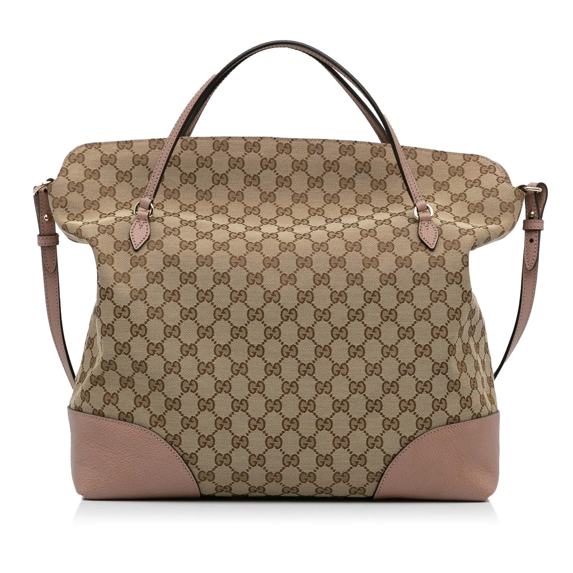 Gucci GG Canvas Bree Satchel (SHG-SbHeXb)