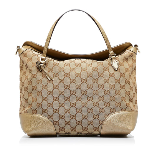 Gucci Canvas Shoulder Bag