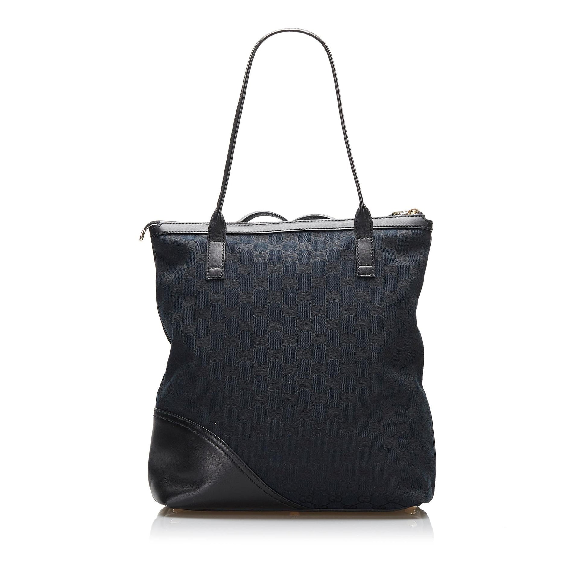 Gucci GG Canvas Britt Tote Bag (SHG-BflEaN)