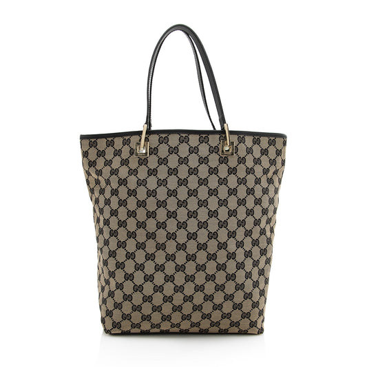 Gucci GG Canvas Bucket Medium Tote (SHF-22729)