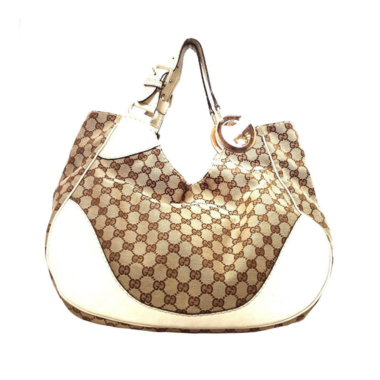 Gucci GG Canvas Charlotte Shoulder Bag (SHG-28369)