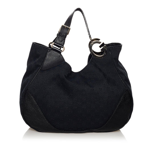Gucci GG Canvas Charlotte Shoulder Bag (SHG-31412)
