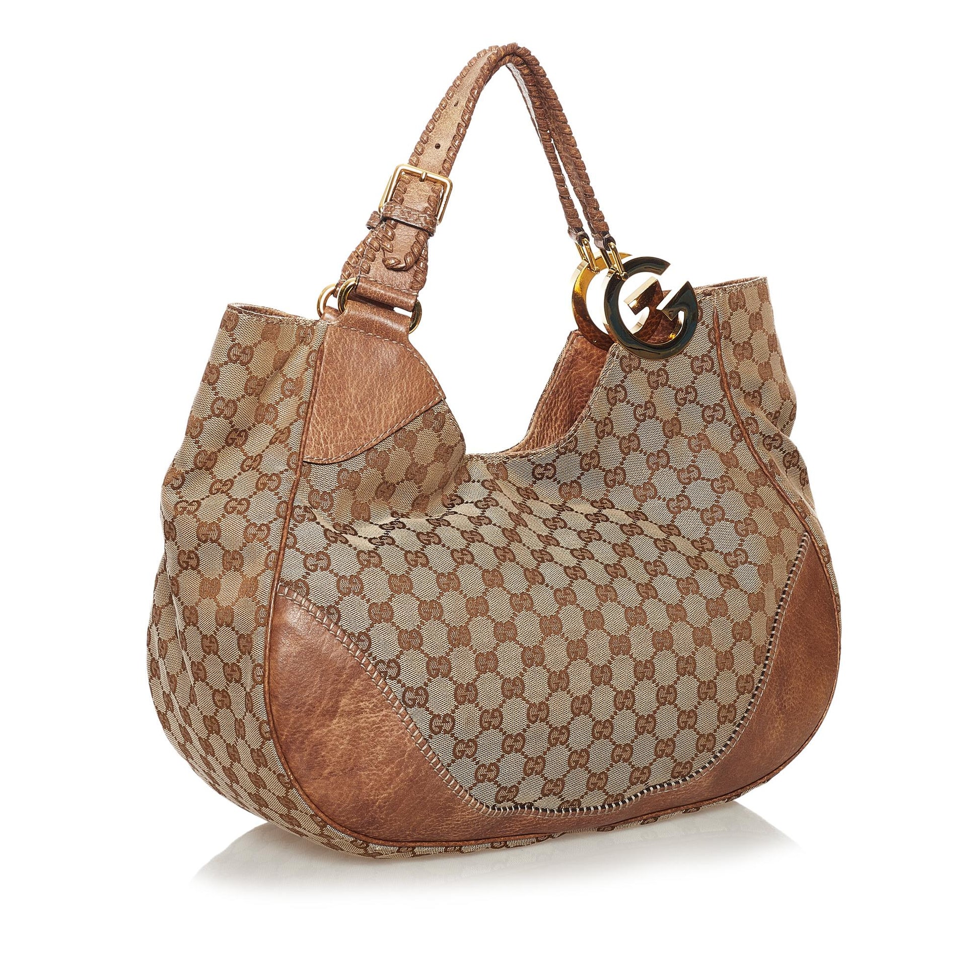 Gucci GG Canvas Charlotte Tote Bag (SHG-33635)