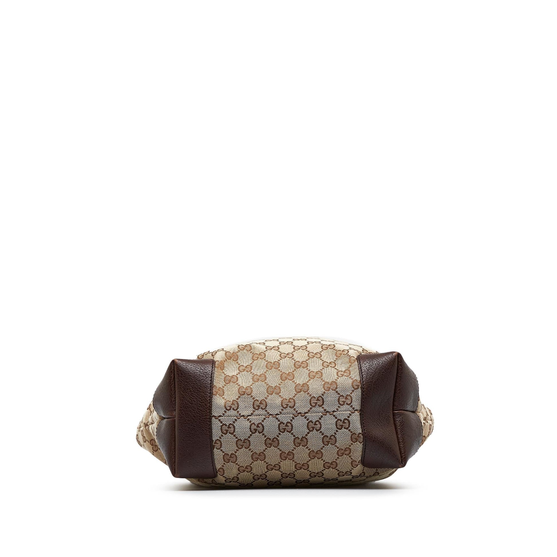 Gucci GG Canvas Charm Tote (SHG-zYRkEO)