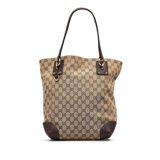 Gucci GG Canvas Charm Tote (SHG-zYRkEO)