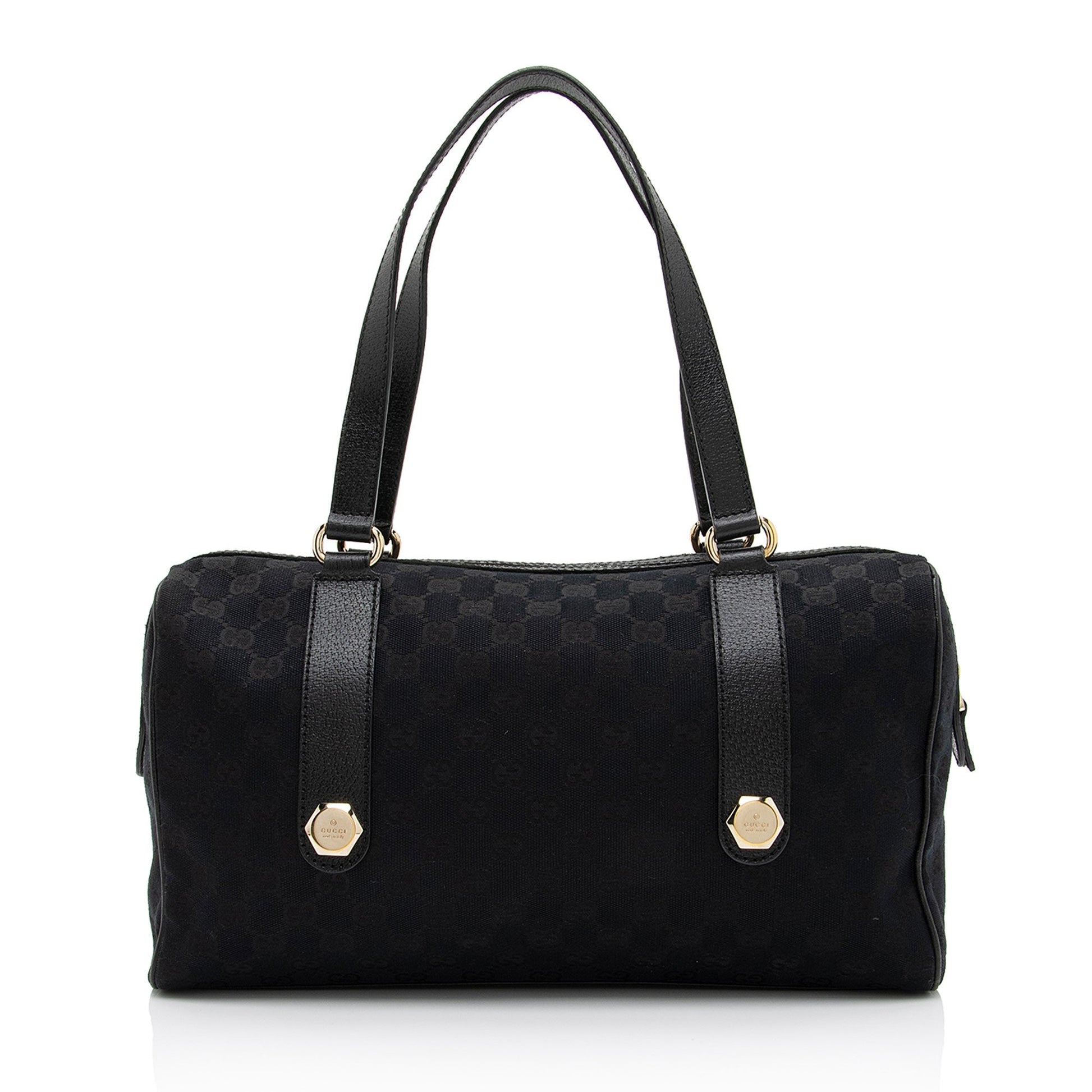 Gucci GG Canvas Charmy Satchel (SHF-wHUMyf)
