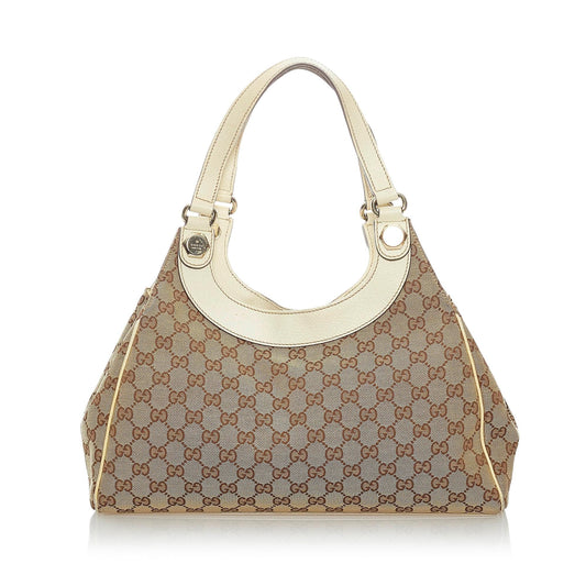 Gucci GG Canvas Charmy Shoulder Bag (SHG-32800)