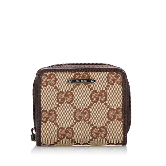 Gucci GG Canvas Coin Pouch (SHG-3y5pqz)