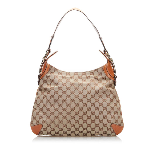 Gucci GG Canvas Creole Shoulder Bag (SHG-i7YGnn)