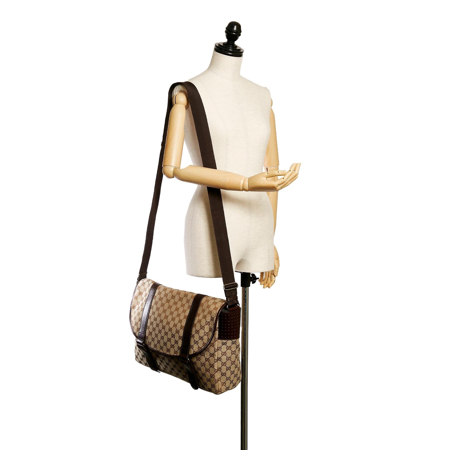 Gucci GG Canvas Crossbody Bag (SHG-28989)