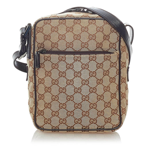 Gucci GG Canvas Crossbody Bag (SHG-32704)