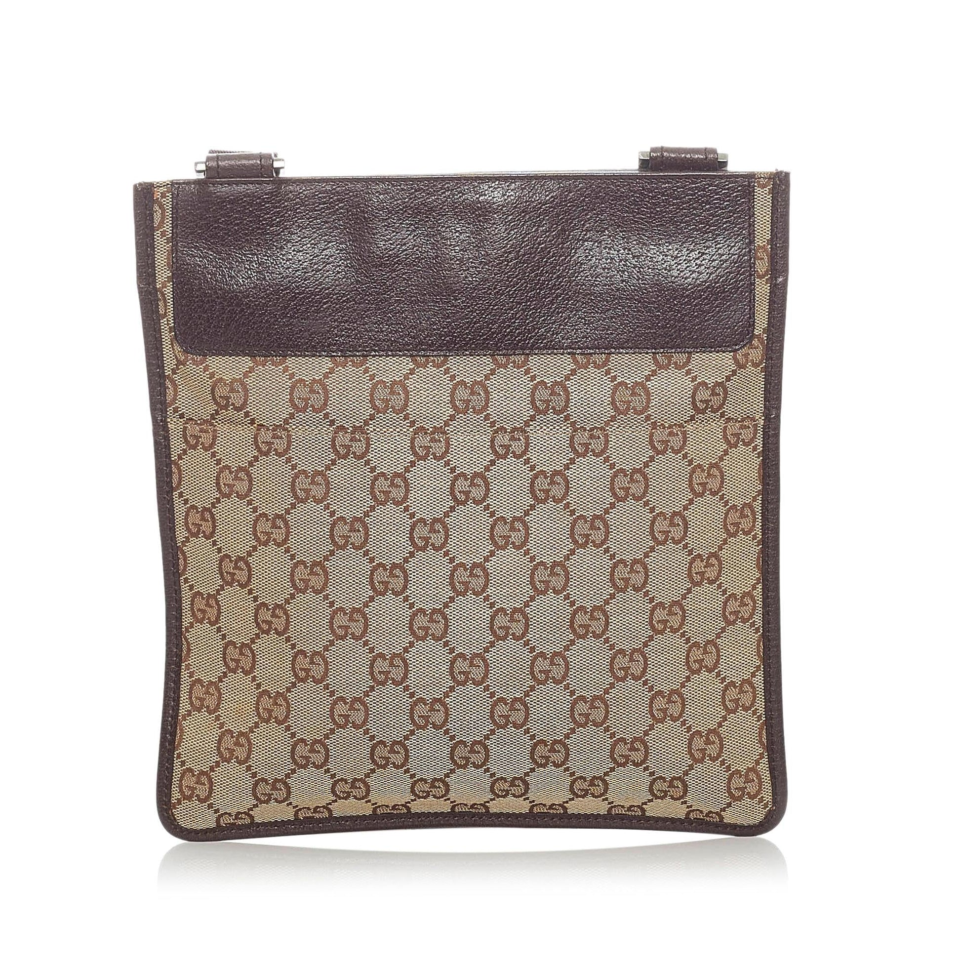 Gucci GG Canvas Crossbody Bag (SHG-33150)