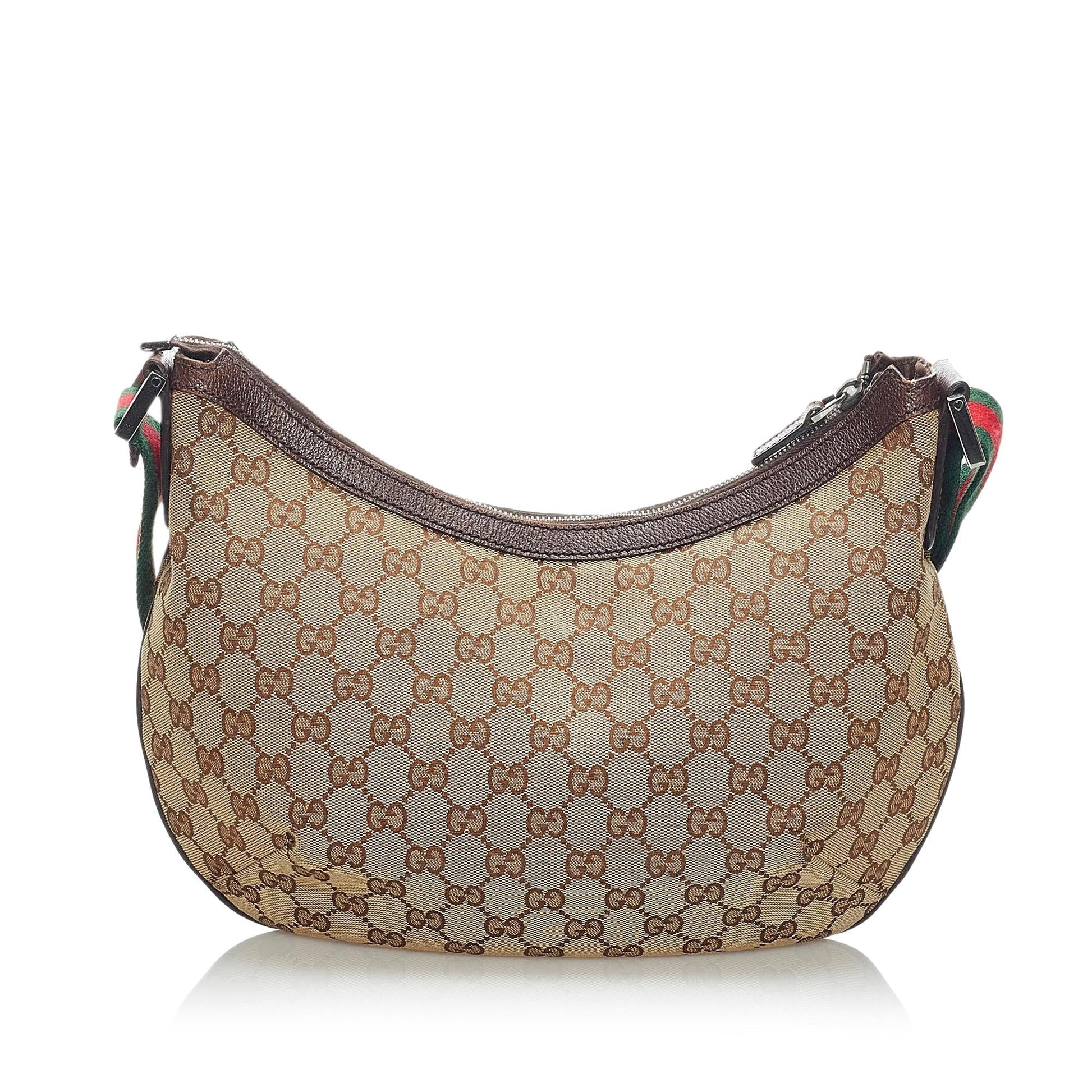 Gucci GG Canvas Crossbody Bag (SHG-34102)