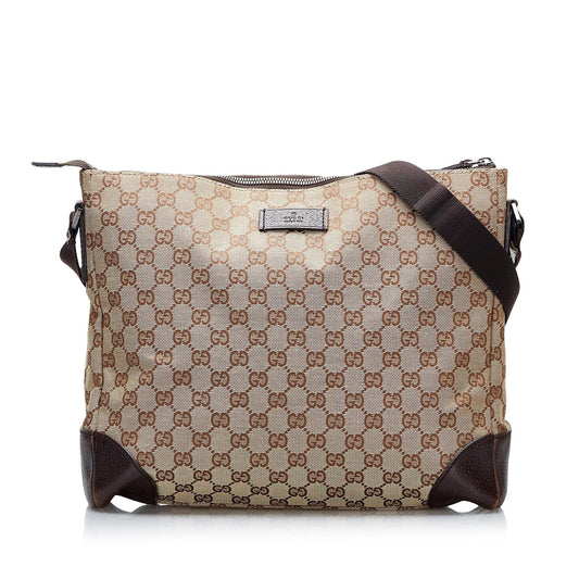 Gucci GG Canvas Crossbody Bag (SHG-IL2z3A)