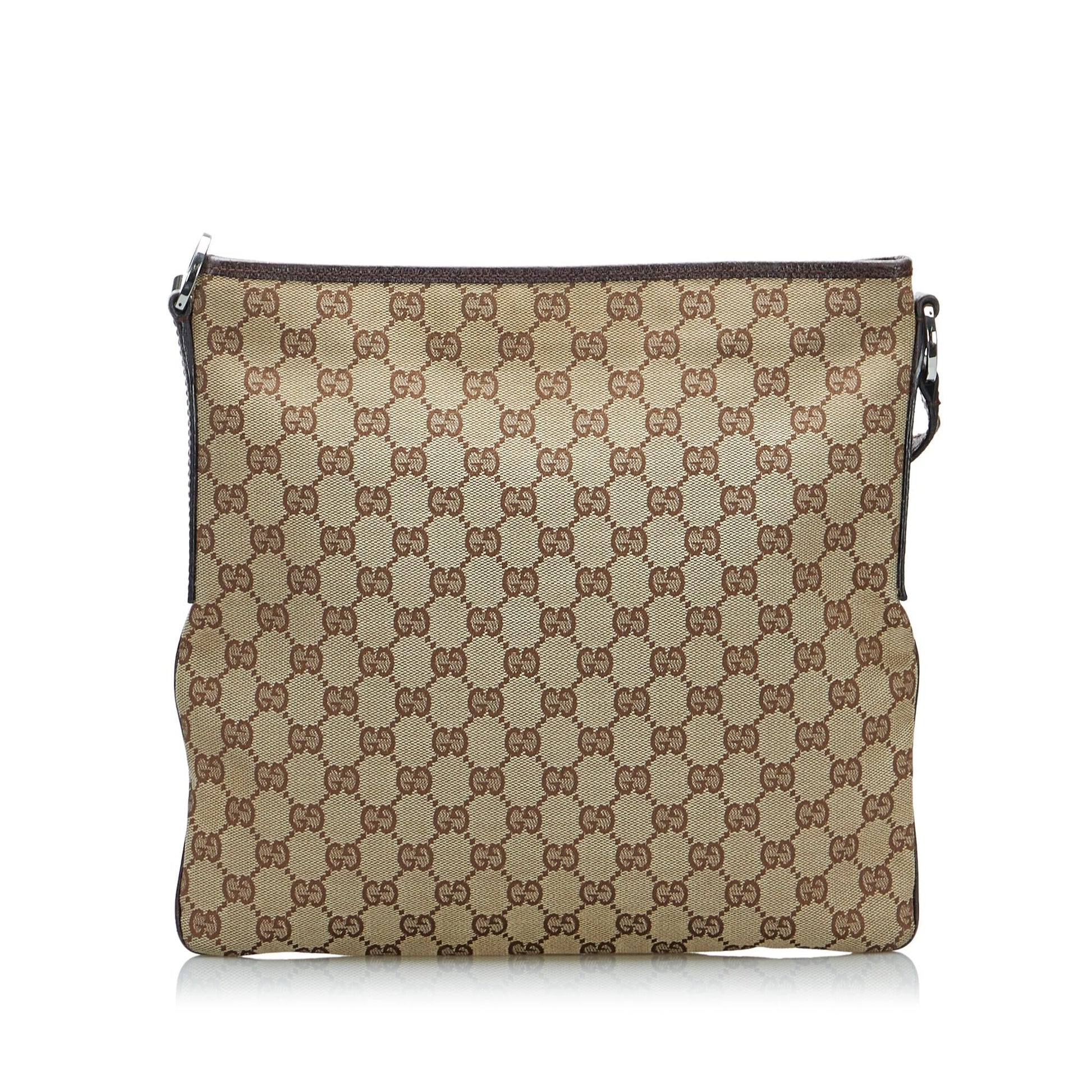 Gucci GG Canvas Crossbody Bag (SHG-RVqmST)